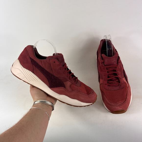 Puma x BWGH storm pulse mens size 11 red white athletic sneakers shoes - Picture 1 of 12